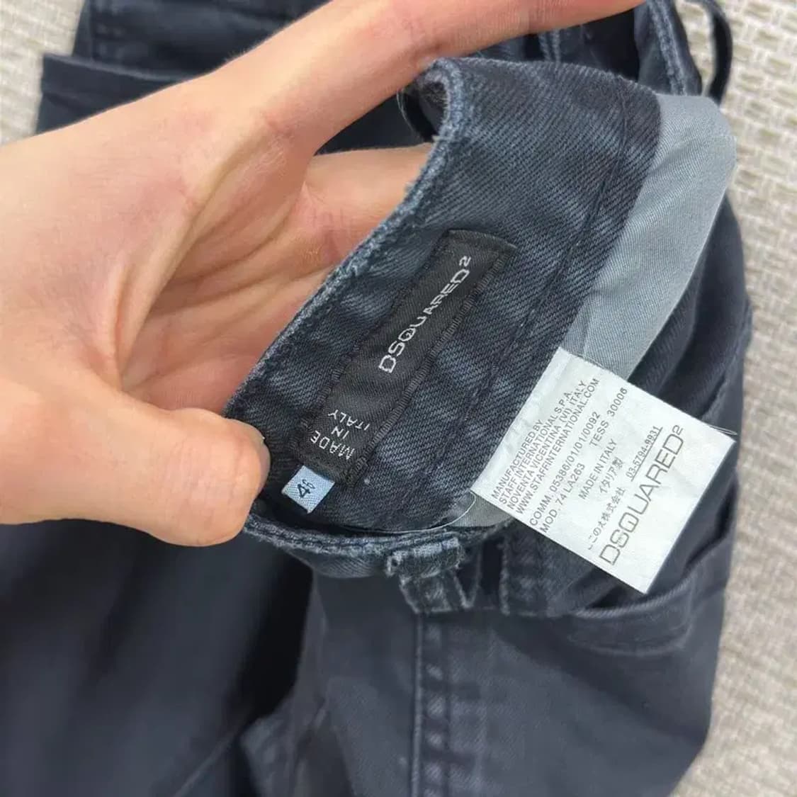 디스퀘어드2 빈티지 데님팬츠 청바지 46 D09376 상품이미지3