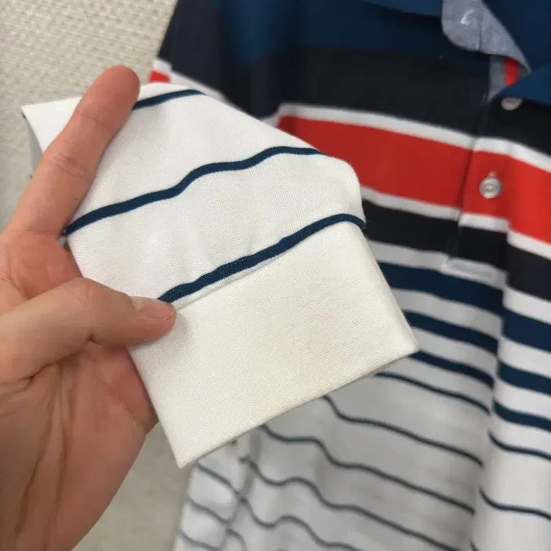 루이까스텔 골프 자수로고 기능성 긴팔카라티 105 D09381 상품이미지5