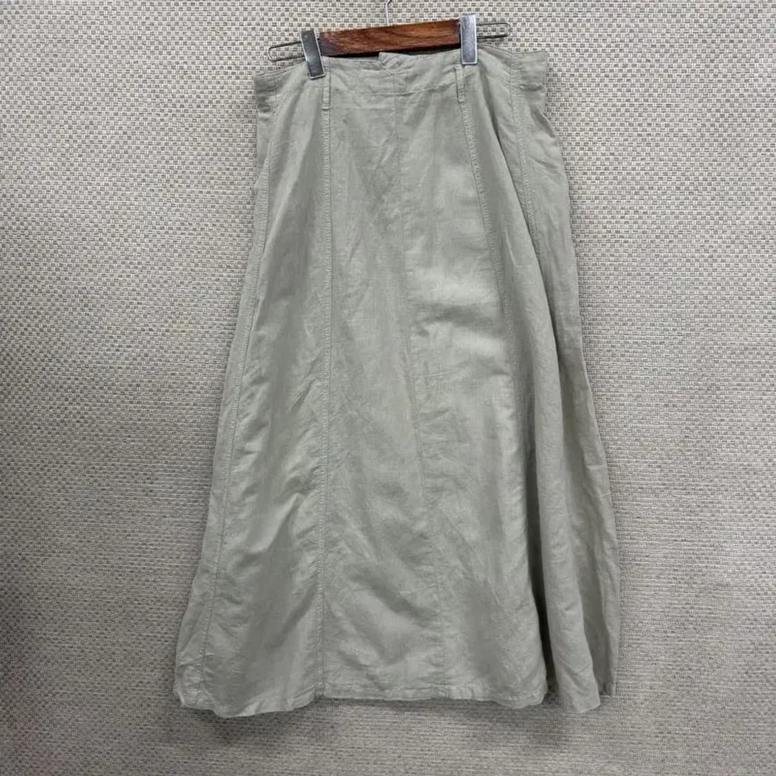 자라 ZARA 캐주얼 린넨 롱 스커트 30인치 D09399 상품이미지2