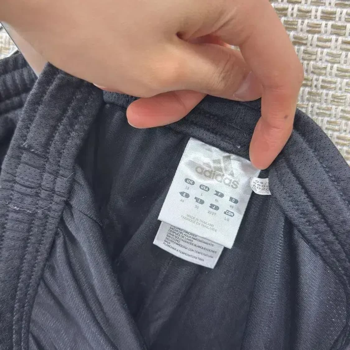 아디다스 자수로고 트랙팬츠 츄리닝 반바지 L D09403 상품이미지3