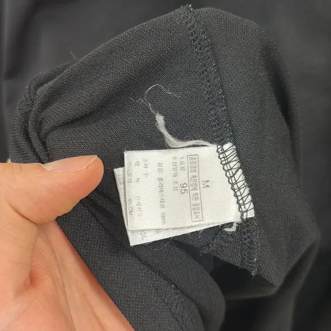 노스페이스 아웃도어 자수로고 기능성 반팔티 95 D09395 상품이미지3