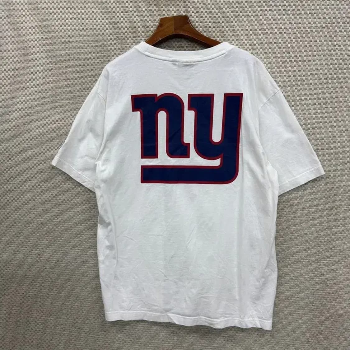 NFL 뉴욕 자이언츠 백로고 반팔티 100 D09543 상품이미지2