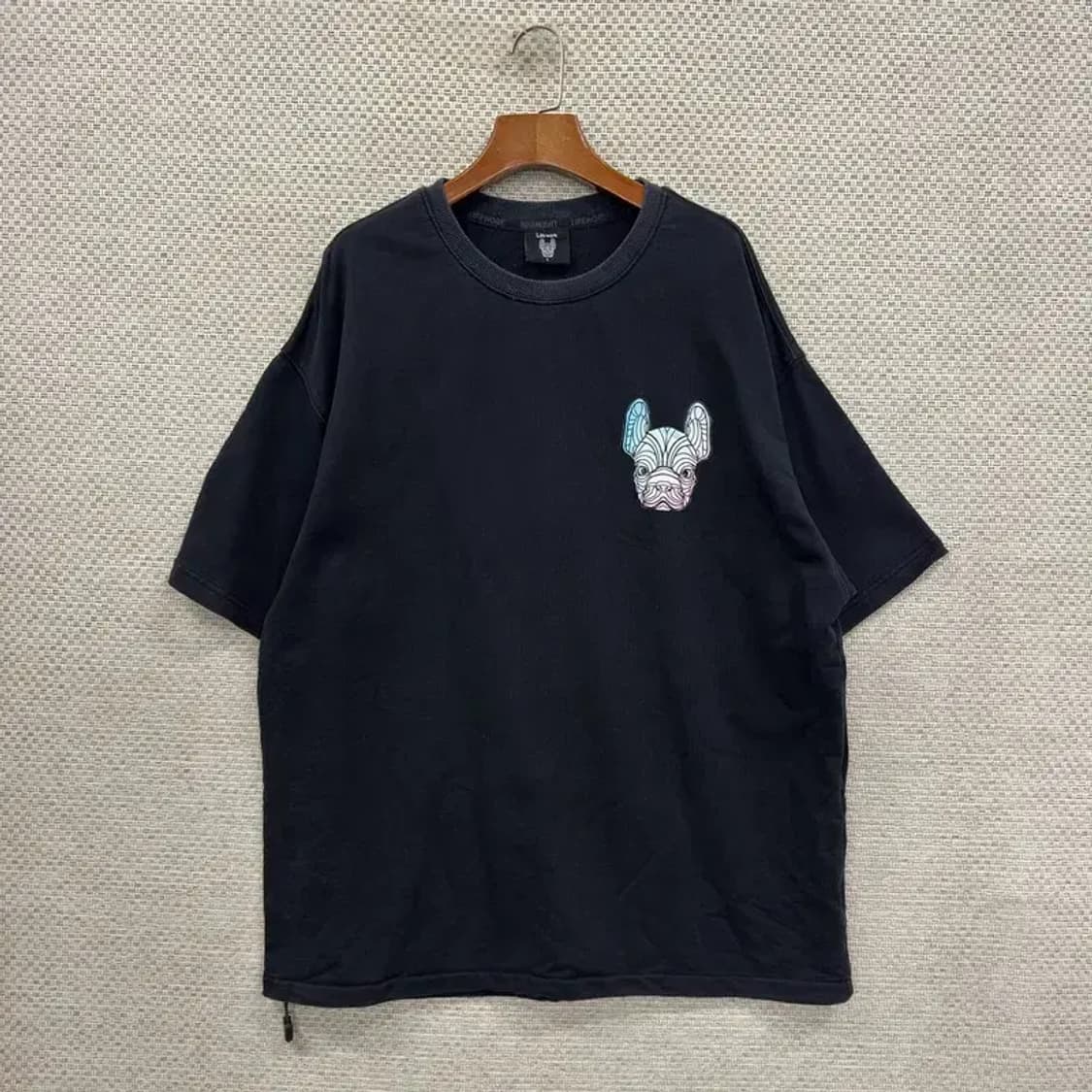 라이프워크 오버핏 불독 반팔티 105 D09553 상품이미지1