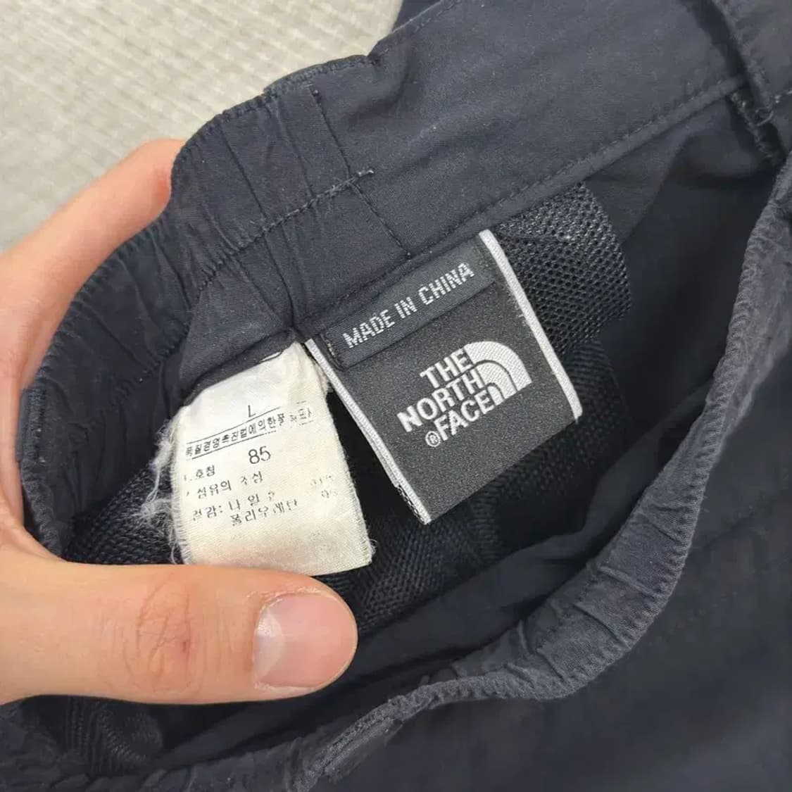 노스페이스 등산 아웃도어 블랙 반바지 85 D09650 상품이미지3