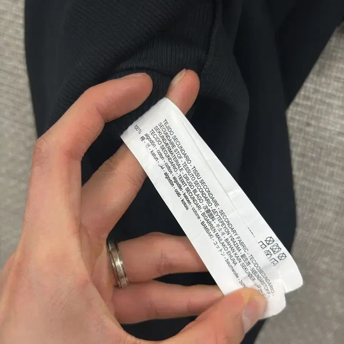 자라 ZARA 블랙 셔링 원피스 85 D09636 상품이미지4