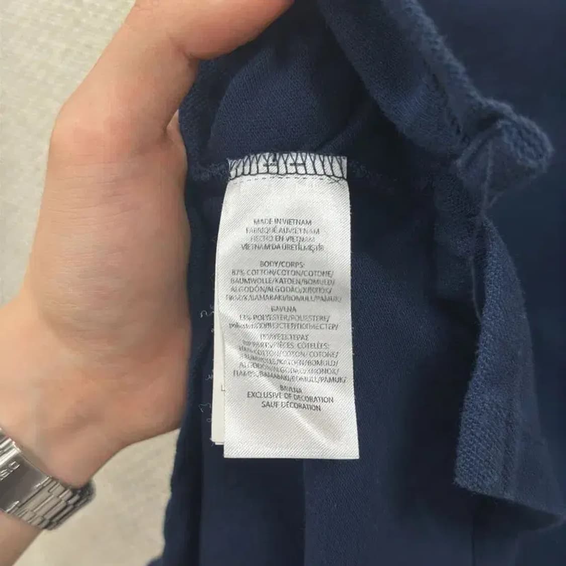 폴로 랄프로렌 네이비 폴로티 반팔카라티 95 D09632 상품이미지4