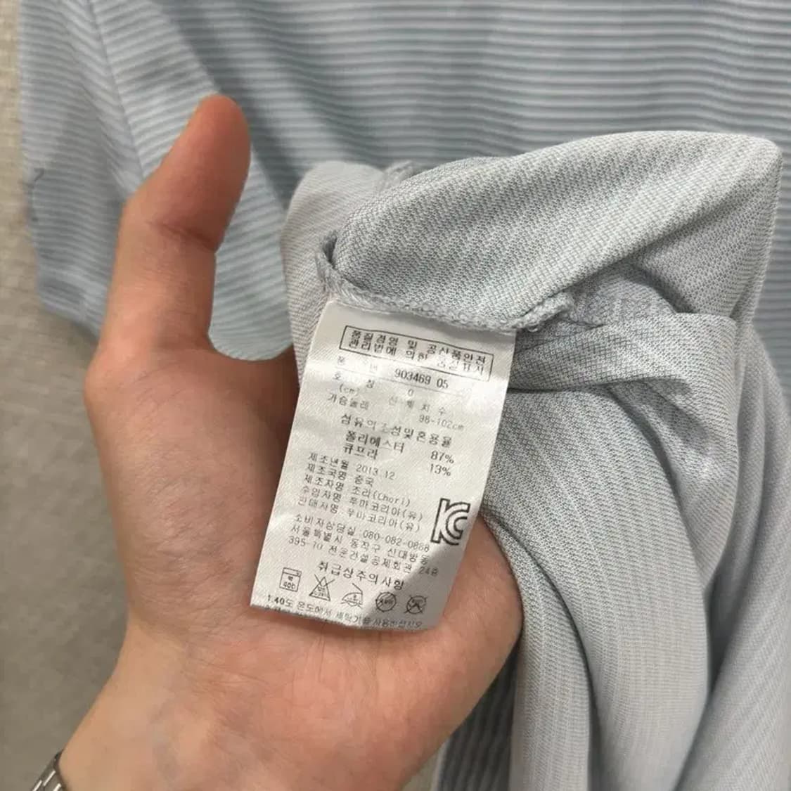 푸마 등산 아웃도어 기능성 반팔카라티 100 D09642 상품이미지4