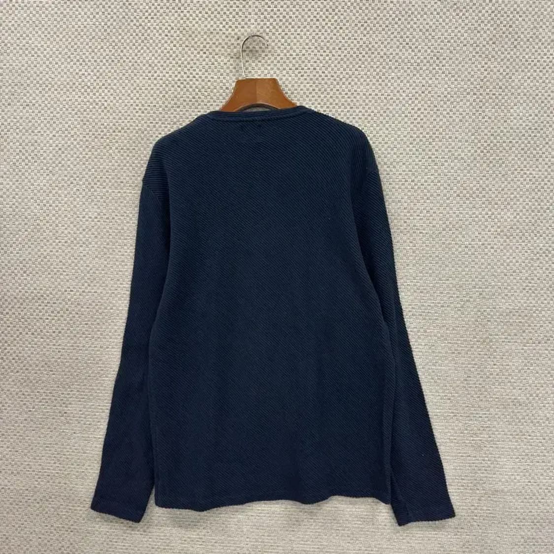 자라 ZARA 네이비 캐주얼 남자 긴팔티 105 D09713 상품이미지2