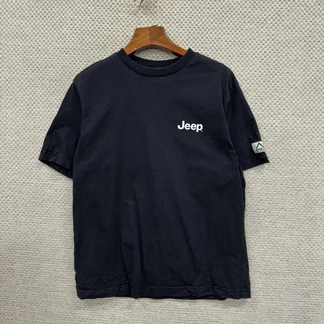 지프 JEEP 블랙 반팔티 90 D09705 상품이미지1