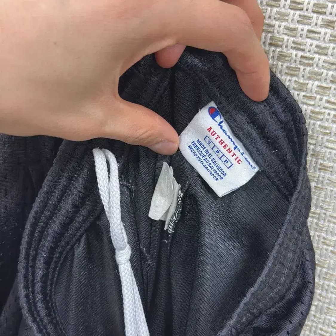 챔피온 운동 기능성 블랙 반바지 72 D09736 상품이미지3