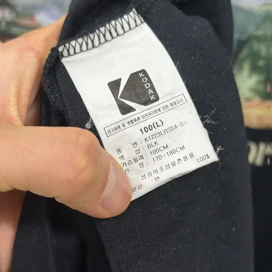 코닥 캐주얼 백프린팅 반팔티 100 D09797 상품이미지4