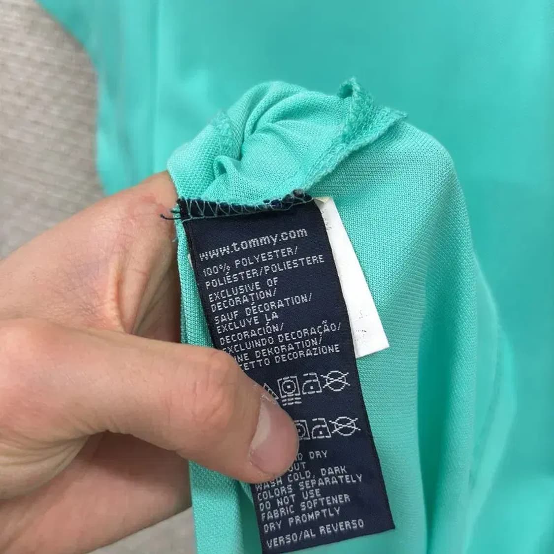 타미힐피거 여자 클래식 폴로티 반팔 카라티 85 D09870 상품이미지4
