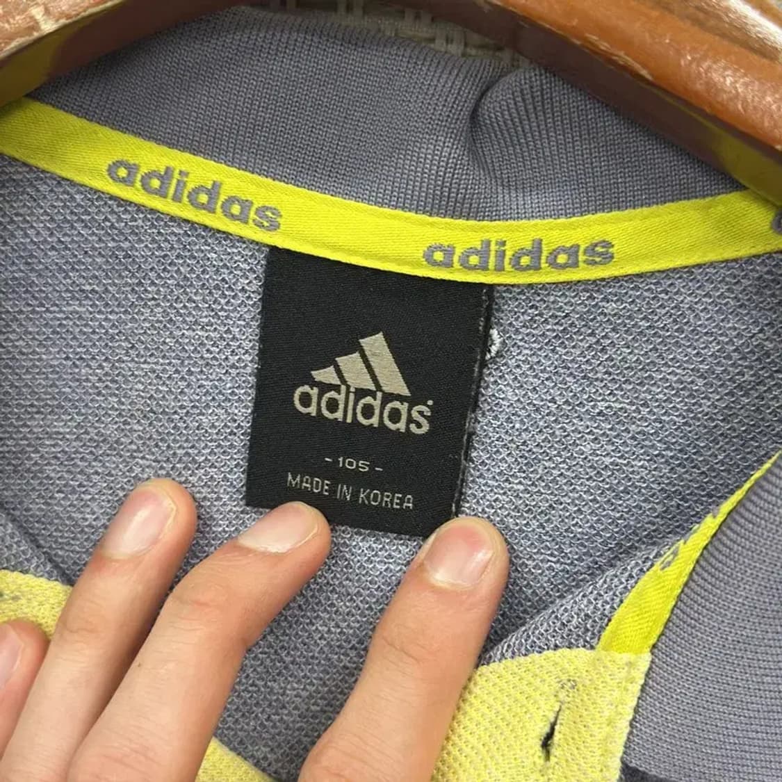 아디다스 등산 아웃도어 캐주얼 반팔카라티 105 D09871 상품이미지3