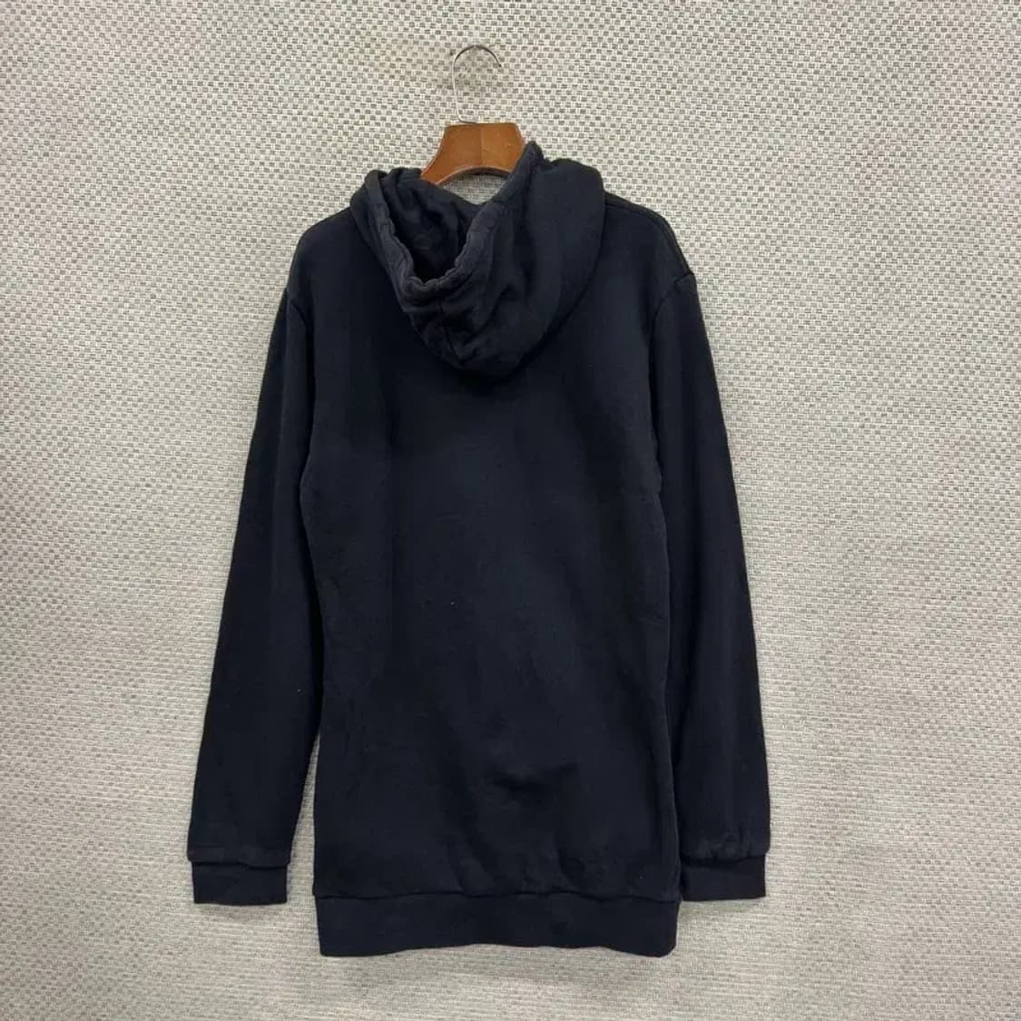 아디다스 블랙 빅로고 여자 롱 후드티 원피스 95 D09891 상품이미지2