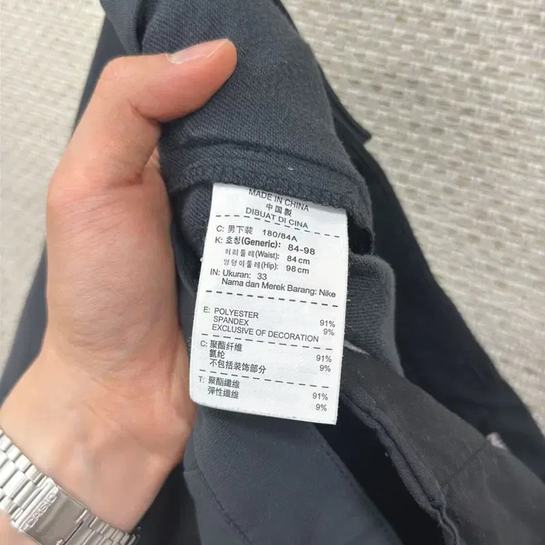 나이키골프 기능성 골프 바지 33인치 D09978 상품이미지4