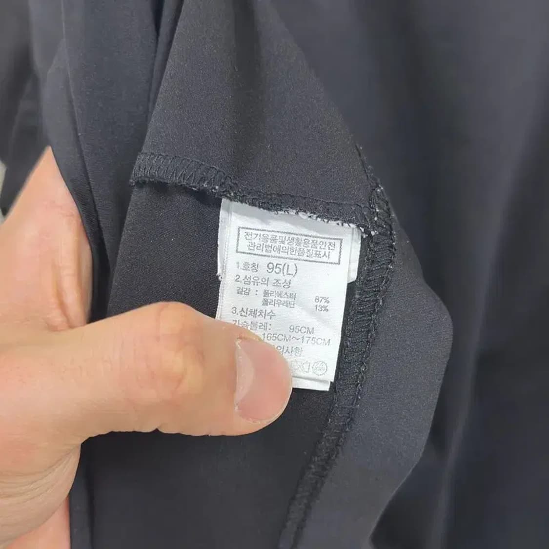 노스페이스 아웃도어 프린팅로고 기능성 숏 반팔카라티 95 D10036 상품이미지4