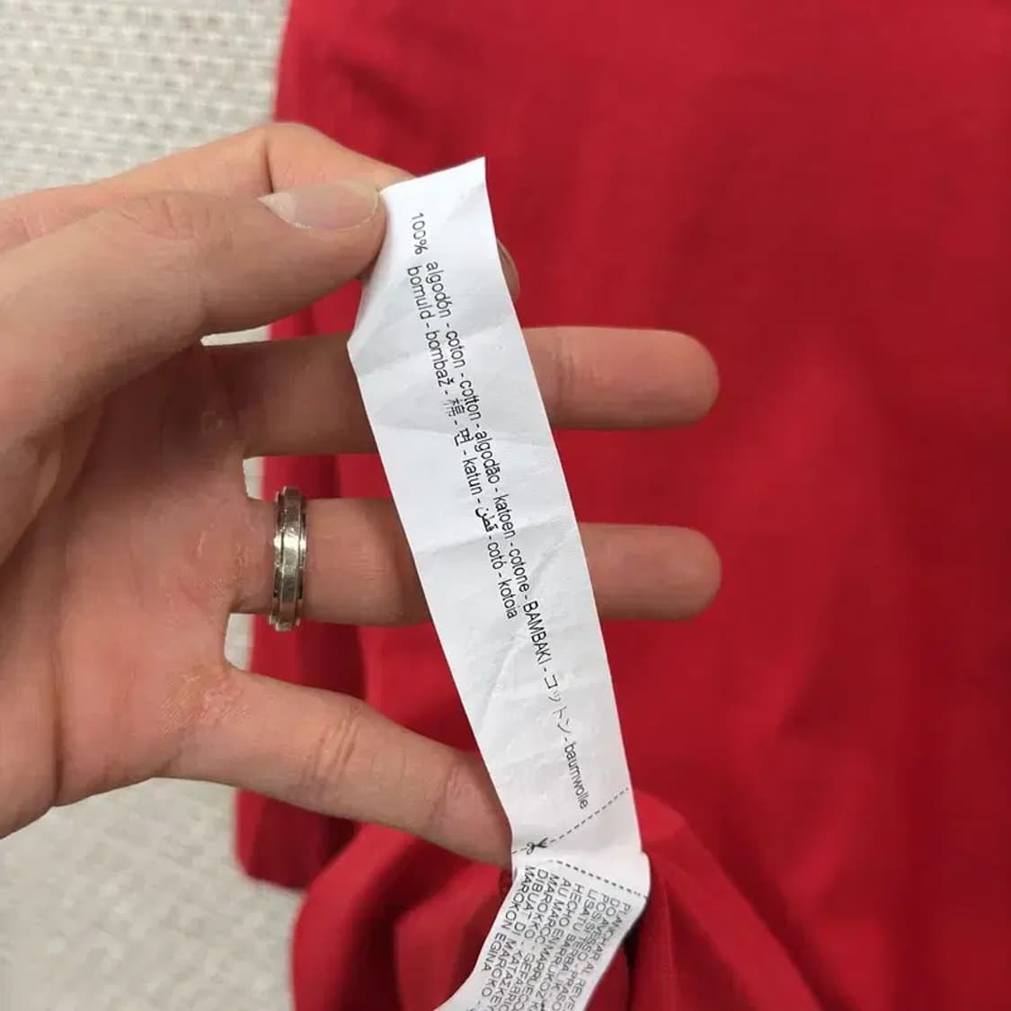 자라 ZARA 프린팅 캐주얼 반팔티 100 D10055 상품이미지4
