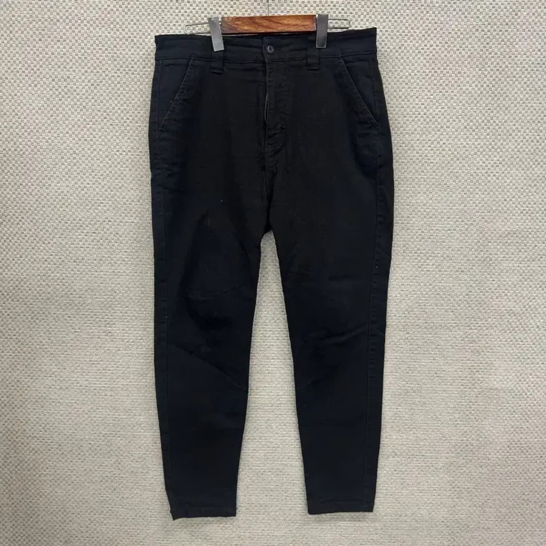 자라 ZARA 캐주얼 블랙진 흑청바지 32인치 D10136 상품이미지1
