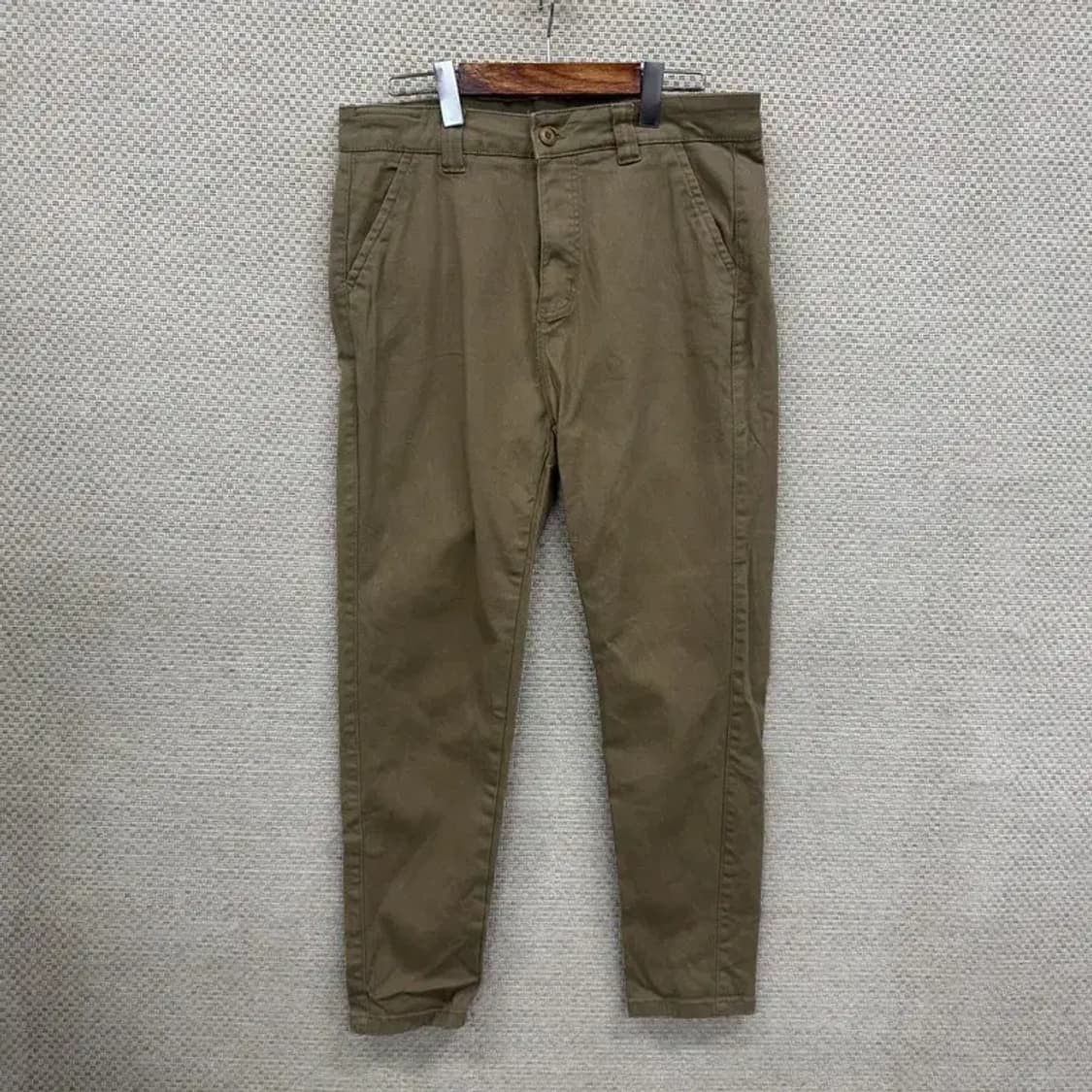 자라 ZARA 캐주얼 코튼팬츠 면바지 32인치 D10138 상품이미지1