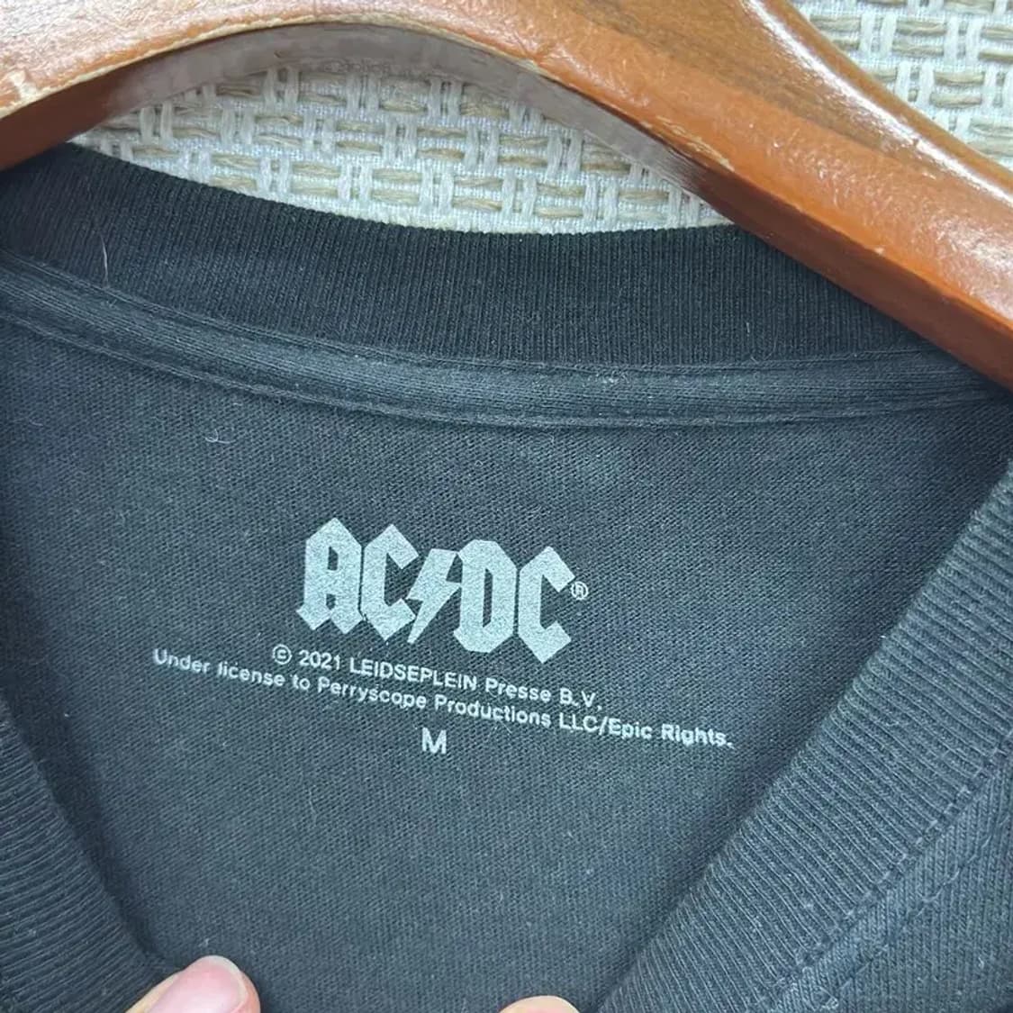 에이씨디씨 ACDC 빈티지 프린팅 반팔티 95 D10184 상품이미지3