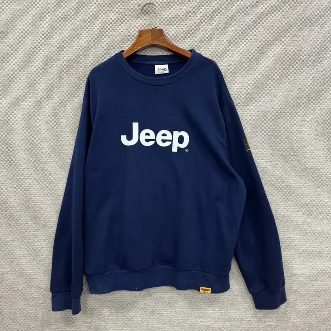 지프 JEEP 프린팅로고 캐주얼 스웻셔츠 맨투맨 110 D10186 상품이미지1
