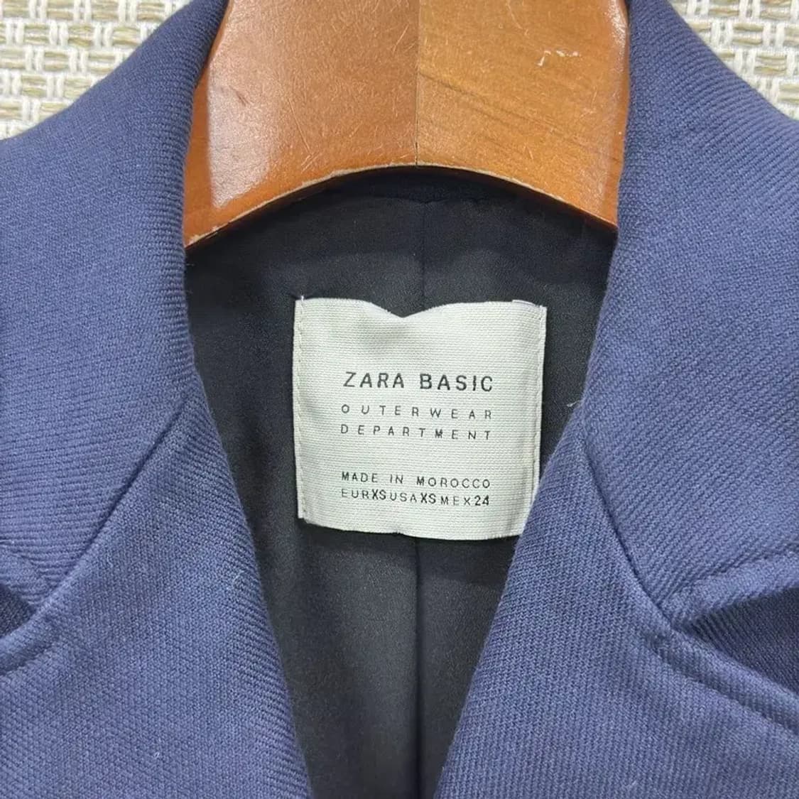 자라 ZARA 버튼 캐주얼 여성 코트 85 D10188 상품이미지3