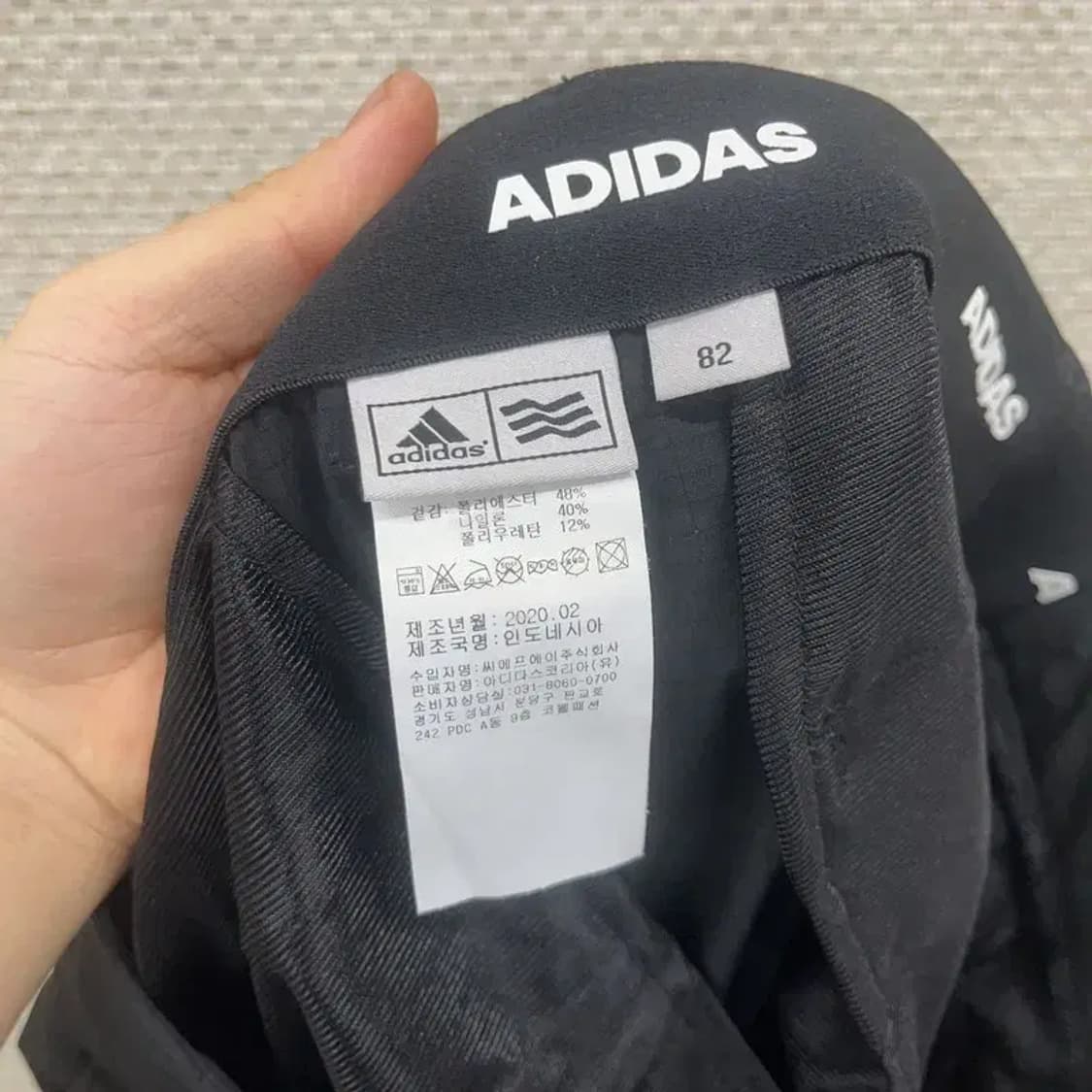 아디다스 골프 프린팅로고 골프 바지 82 D10297 상품이미지3