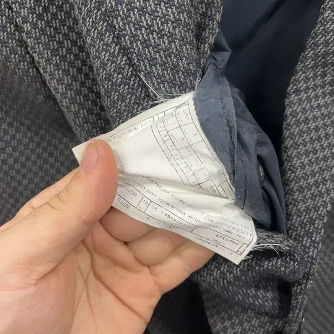 아르마니 컬랙션 캐주얼 블레이저 자켓 95 D10281 상품이미지4