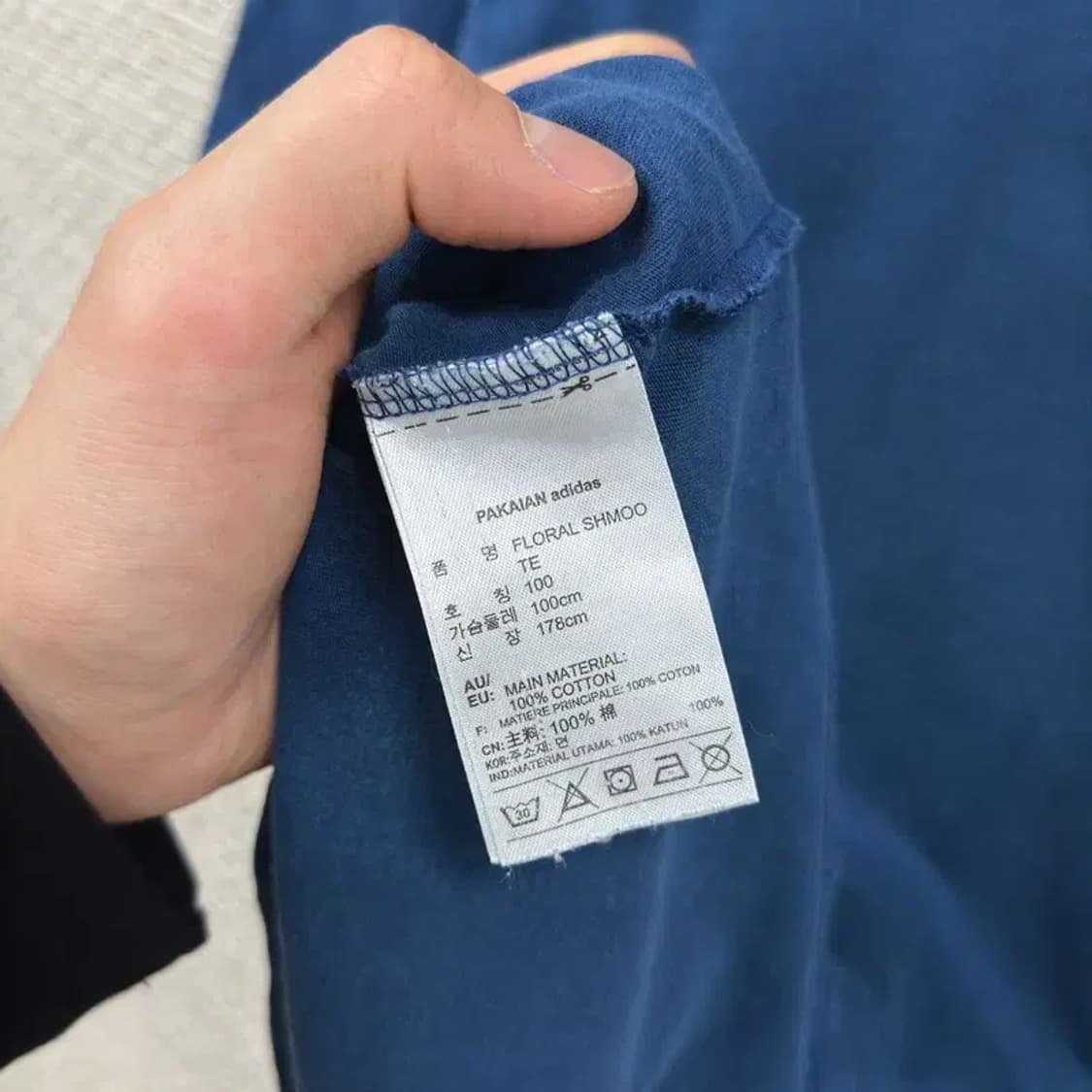 아디다스 X 마크곤잘레스 플로럴 반팔티 95 D10359 상품이미지4