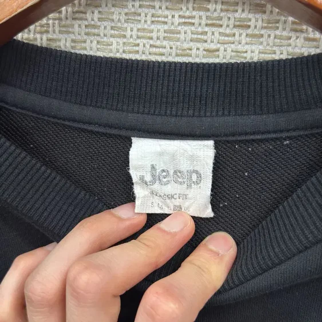 지프 JEEP 로고 캐주얼 스웻셔츠 맨투맨 105 D10360 상품이미지3