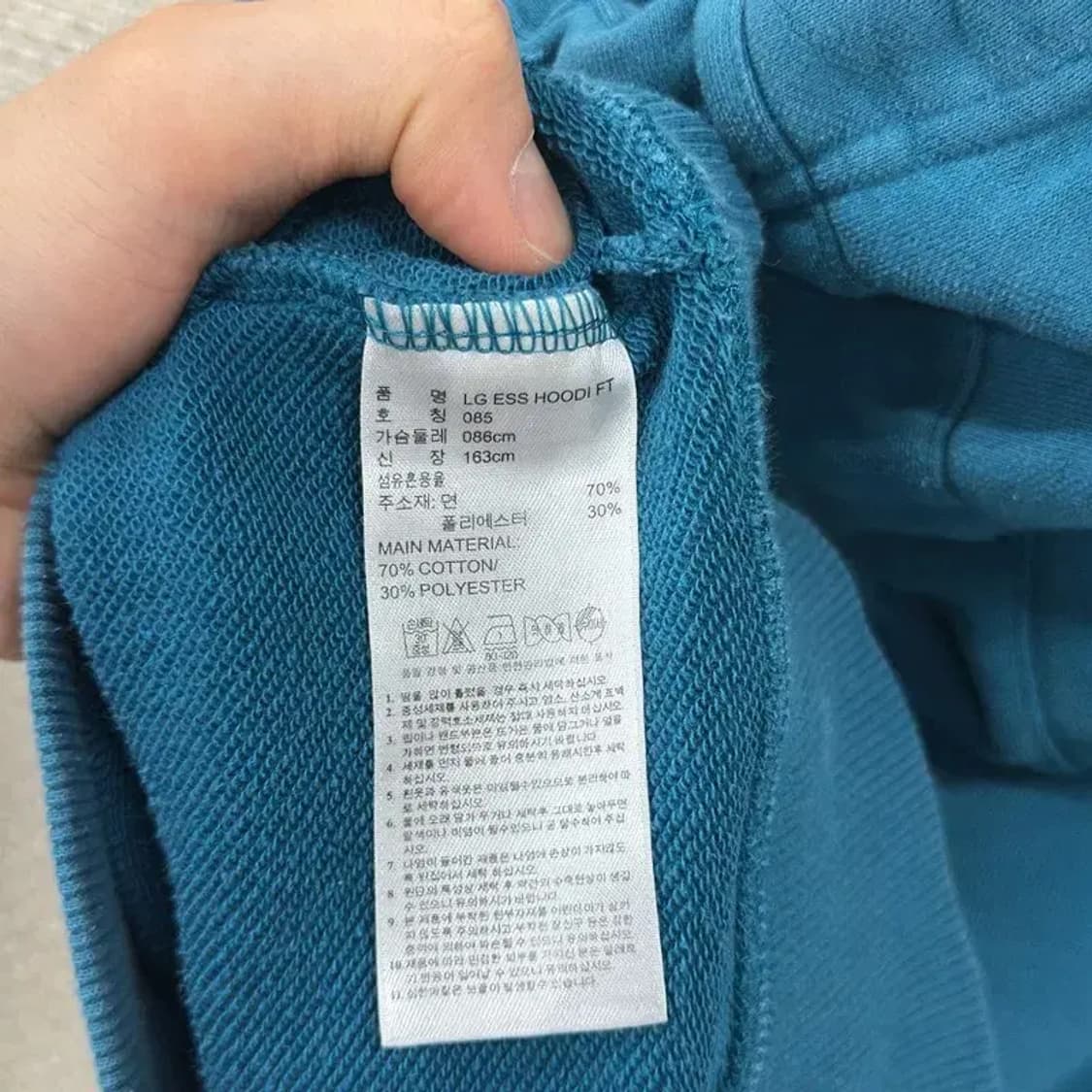 아디다스 프린팅로고 캐주얼 여성 후드티 85 D10429 상품이미지4