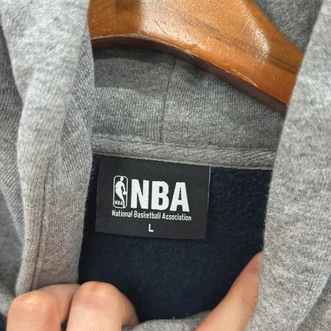 NBA 자수 캐주얼 약기모 후드티 100 D10707 상품이미지3