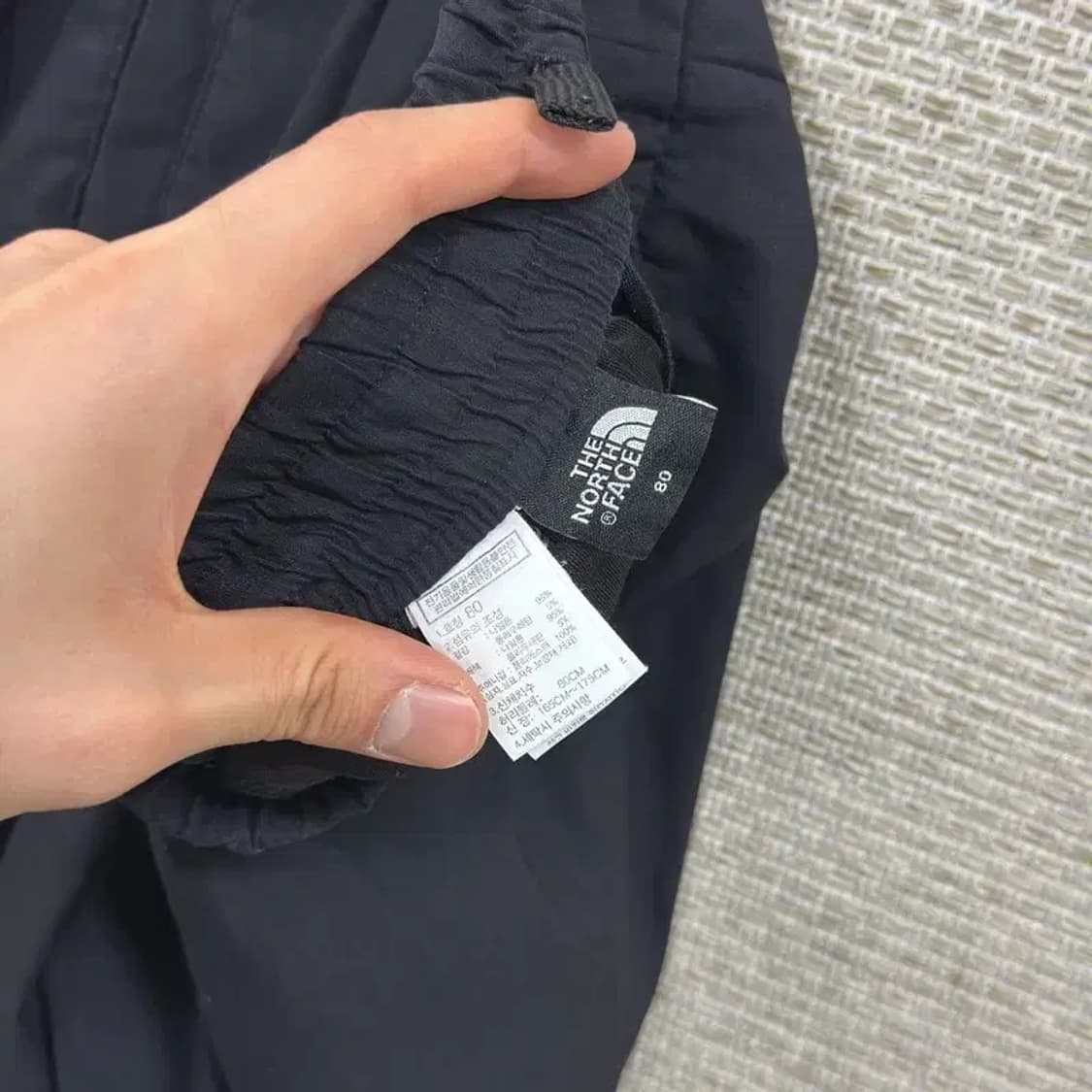 노스페이스 로고 조거 트레이닝 츄리닝바지 80 D10826 상품이미지4