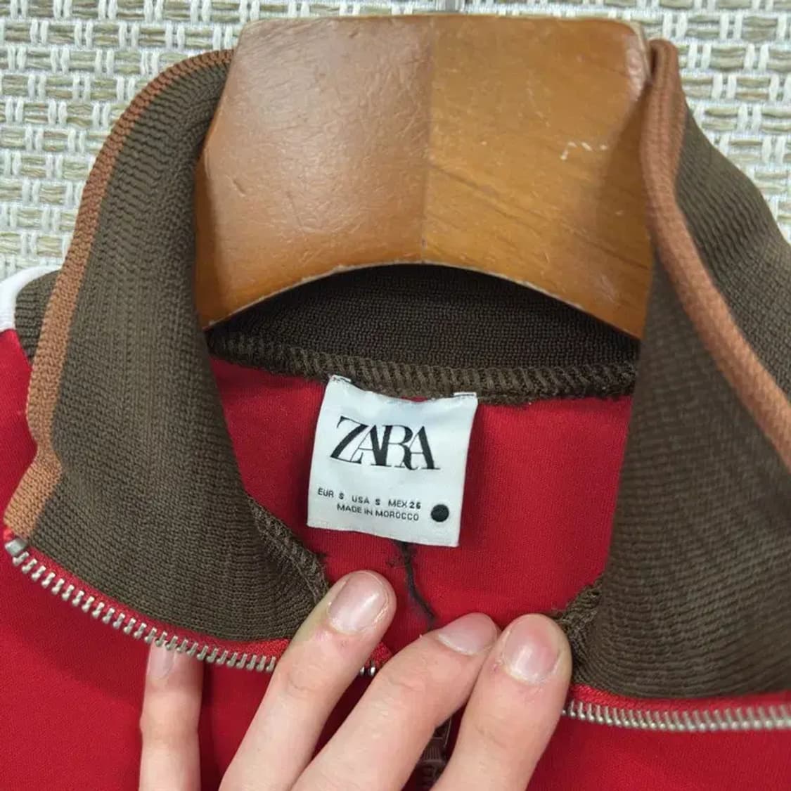 자라 ZARA 캐주얼 여자 져지 집업 90 D10888 상품이미지3