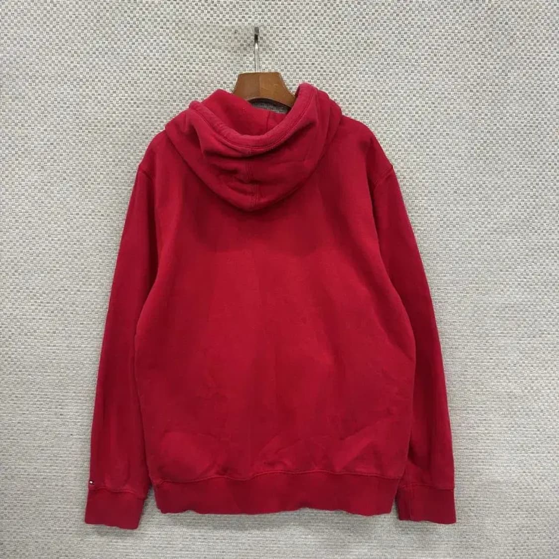 타미힐피거 레드 빅로고 약기모 캐주얼 후드티 100 D10883 상품이미지2