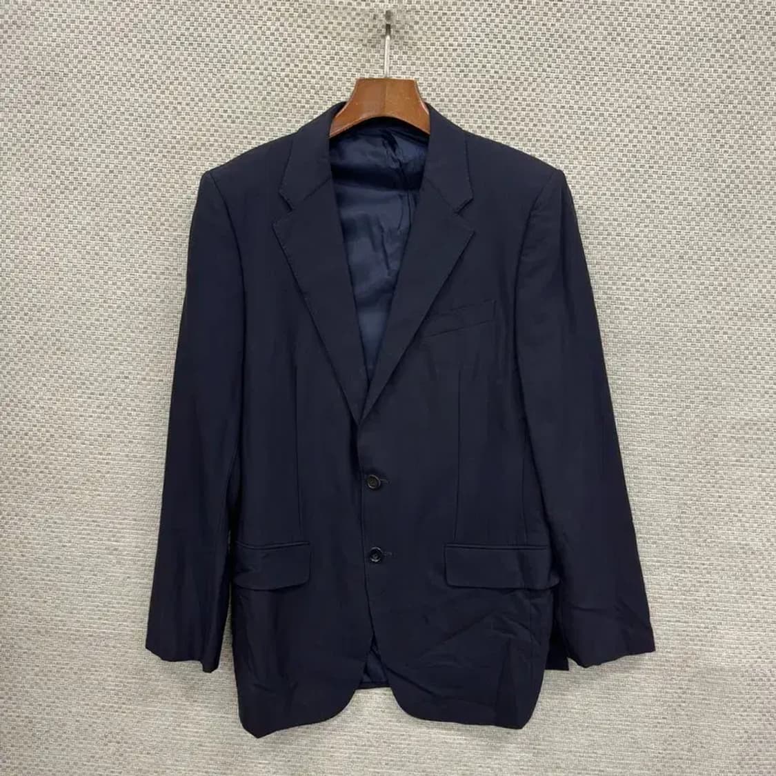 타임 한섬 네이비 울 정장자켓 블레이저 95 D10901 상품이미지1