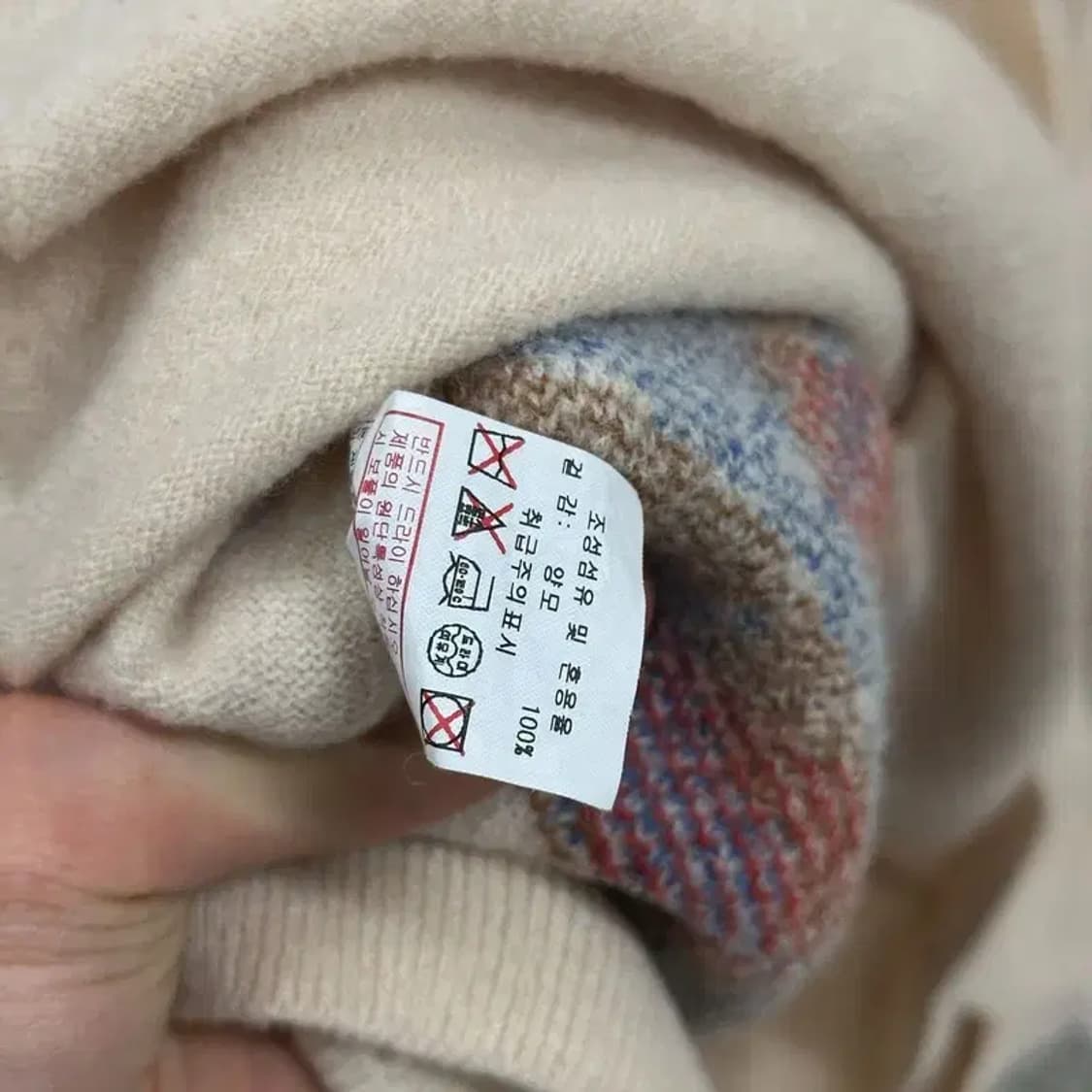 베네통 캐쥬얼 울 니트 95 D10961 상품이미지4