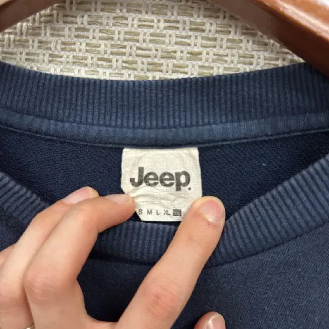 지프 JEEP 캐주얼 프린팅로고 스웻셔츠 맨투맨 110 D11041 상품이미지3