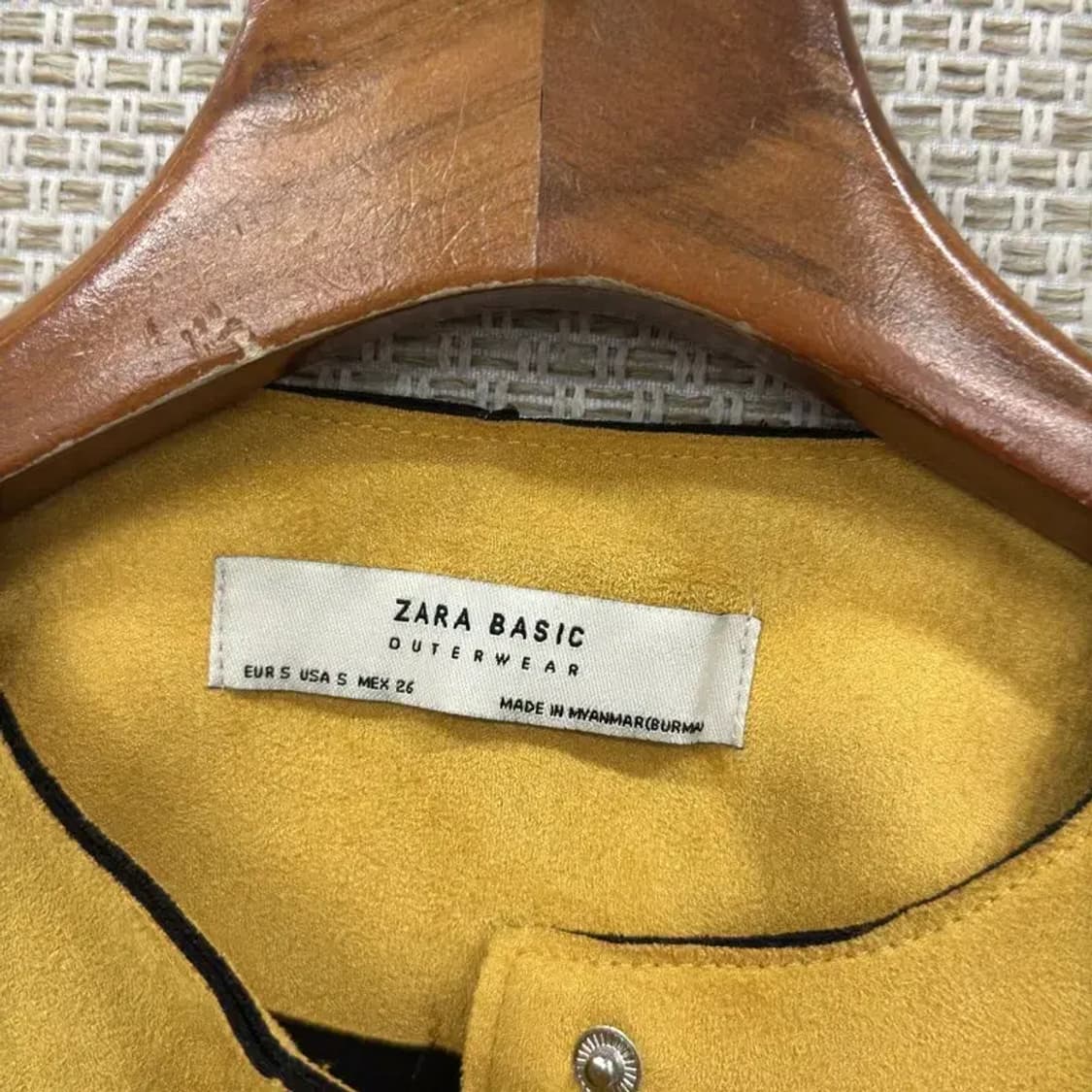 자라 ZARA 캐주얼 스웨이드 자켓 90 D11052 상품이미지3