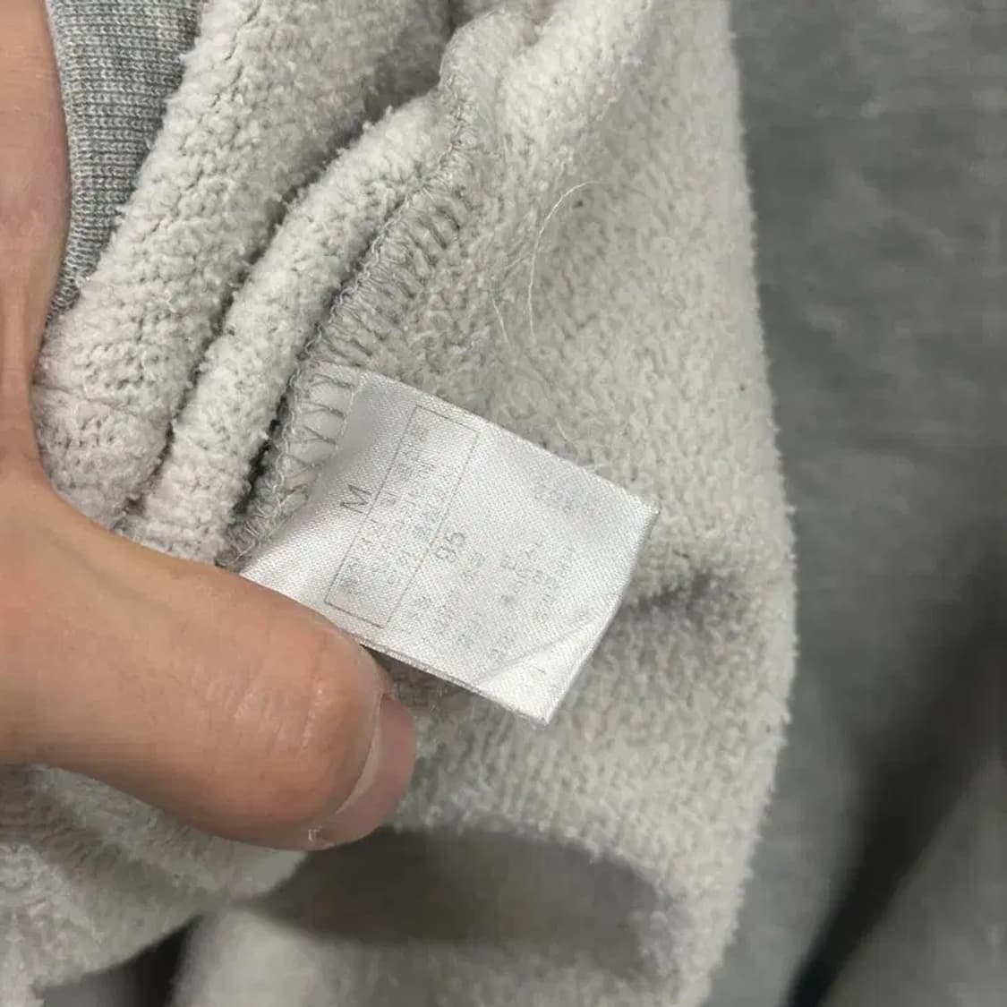 노스페이스 빅프린팅로고 오버핏 약기모 후드티 95 D11110 상품이미지4