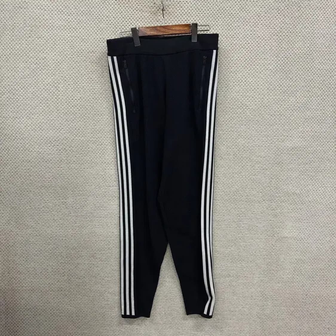 아디다스 검흰 트랙팬츠 츄리닝바지 XL D11144 상품이미지1