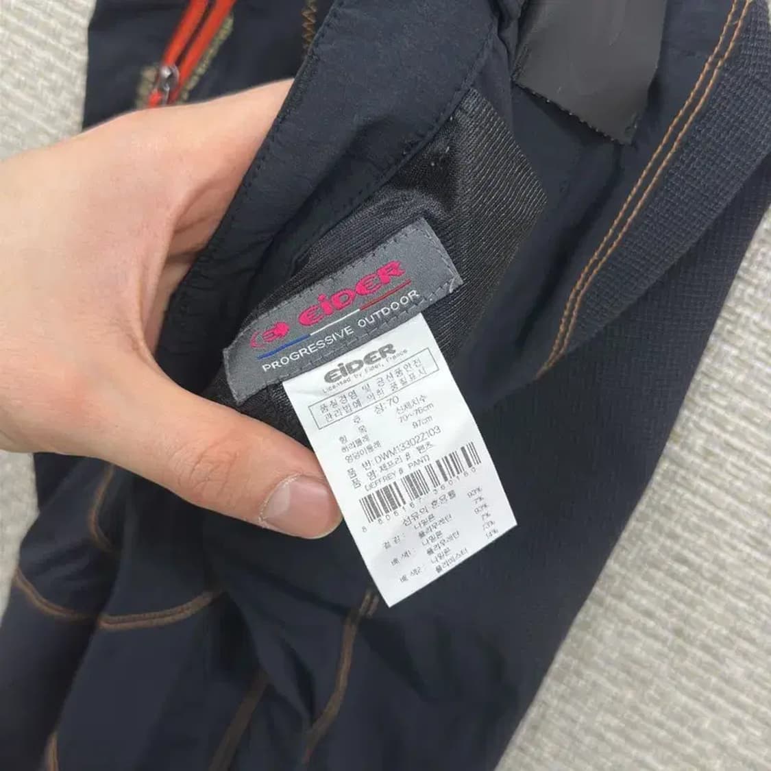 아이더 아웃도어 등산 여성 바지 70 D11227 상품이미지3