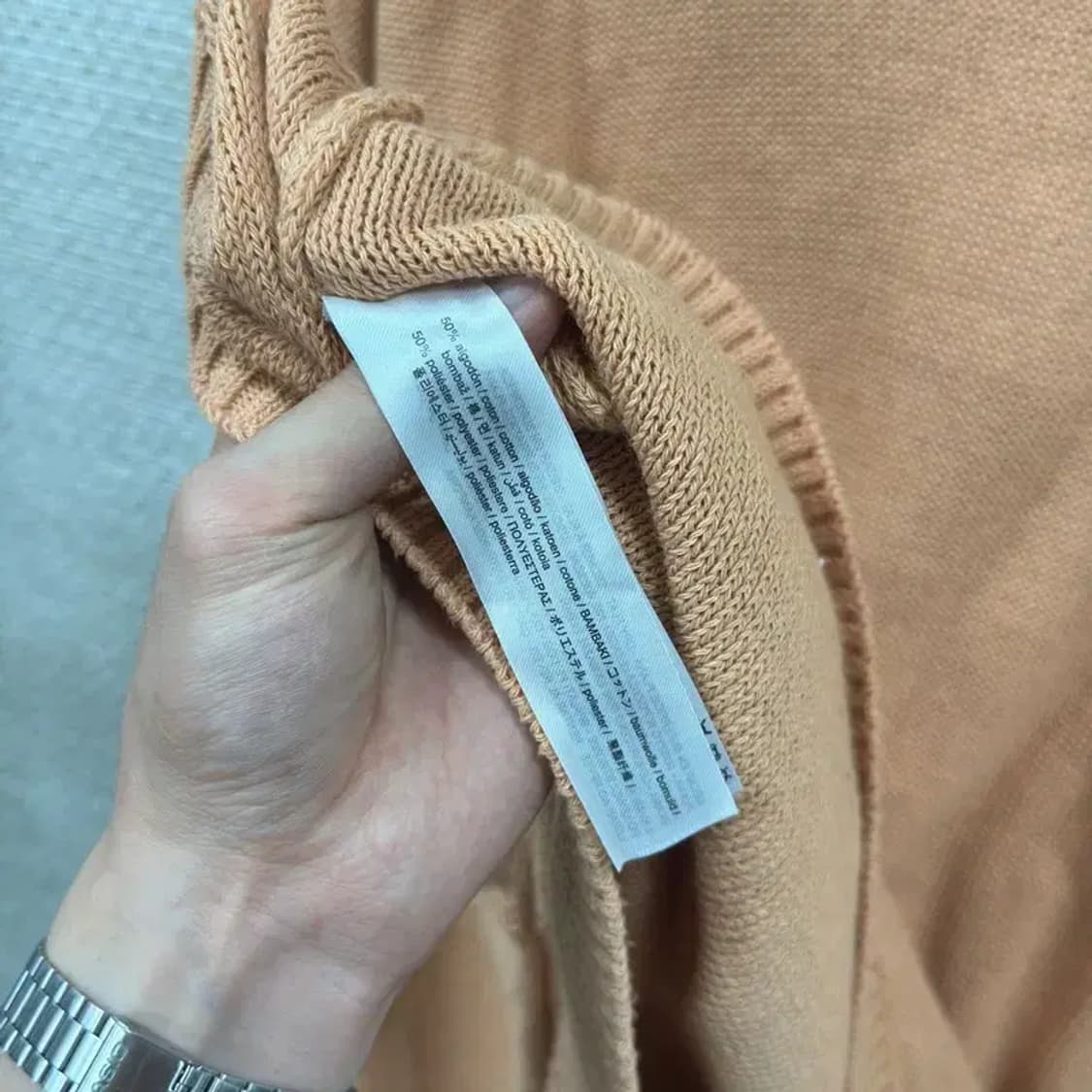 자라 ZARA 캐주얼 무지 오버핏 니트 105 D11274 상품이미지4