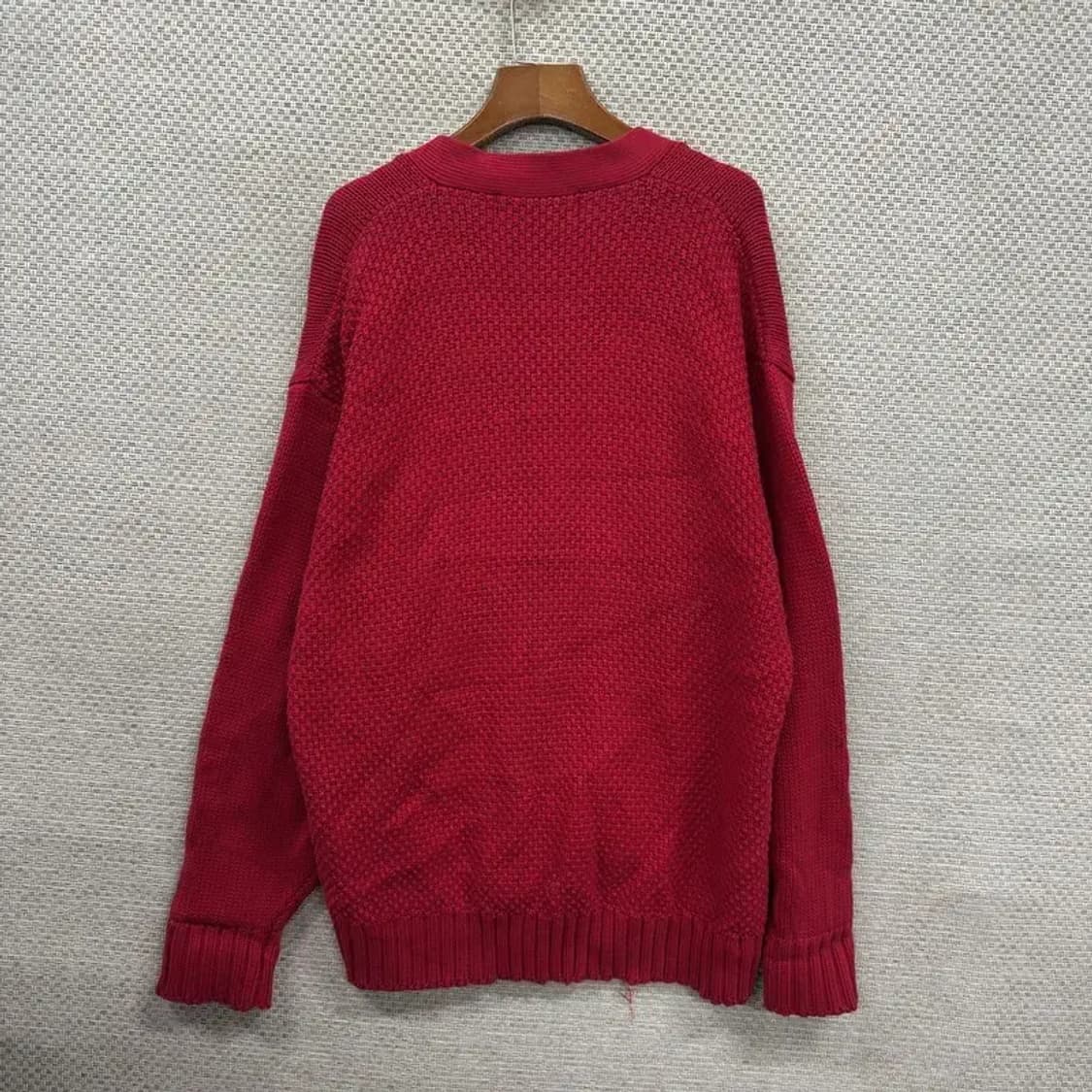 빈폴 아가일 캐주얼 니트 가디건 100 D11288 상품이미지2