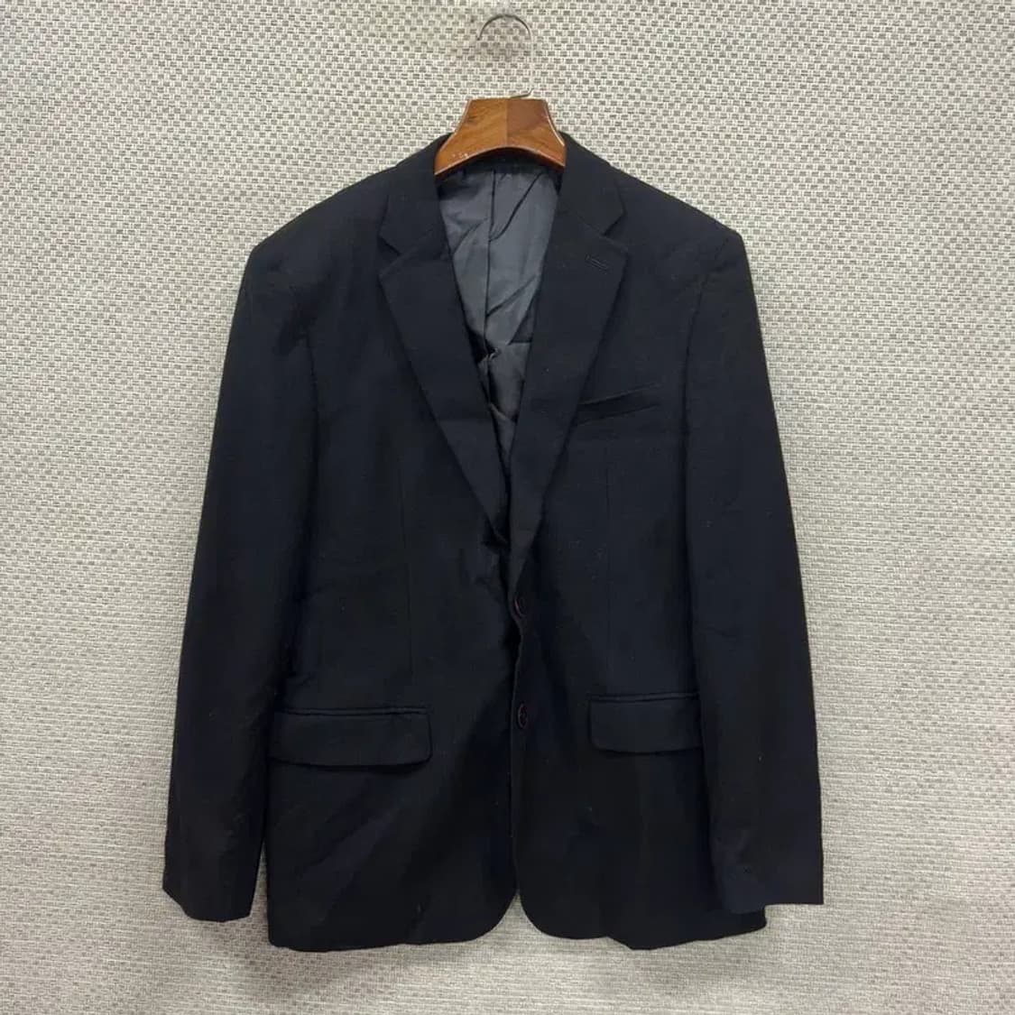 바쏘 옴므 블랙 남자 정장자켓 울 블레이저 100 D11272 상품이미지1