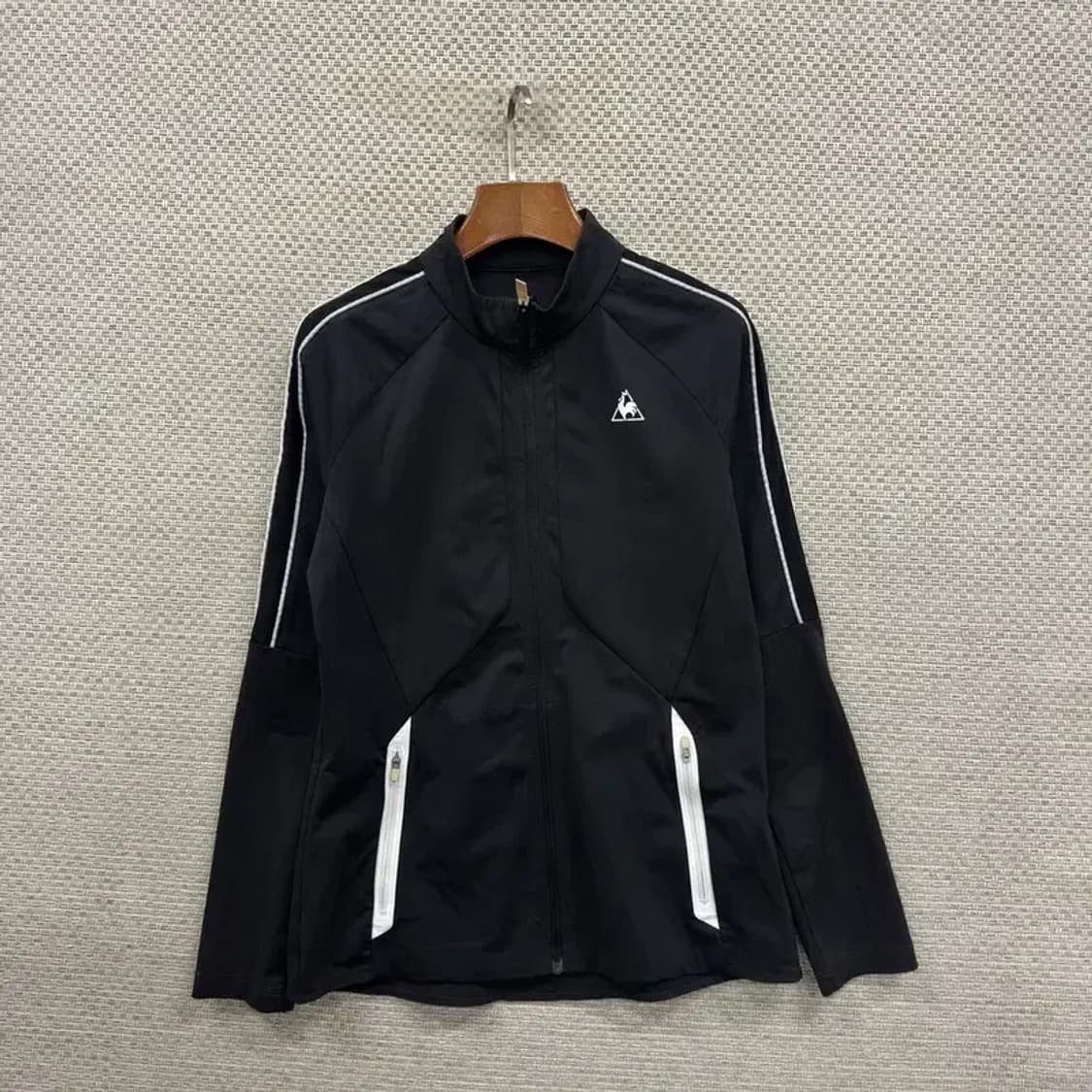 르꼬끄 블랙 기능성 운동 여자 져지 집업 90 D11371 상품이미지1