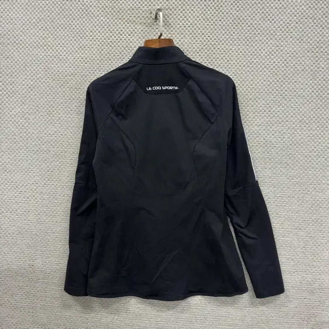 르꼬끄 블랙 기능성 운동 여자 져지 집업 90 D11371 상품이미지2