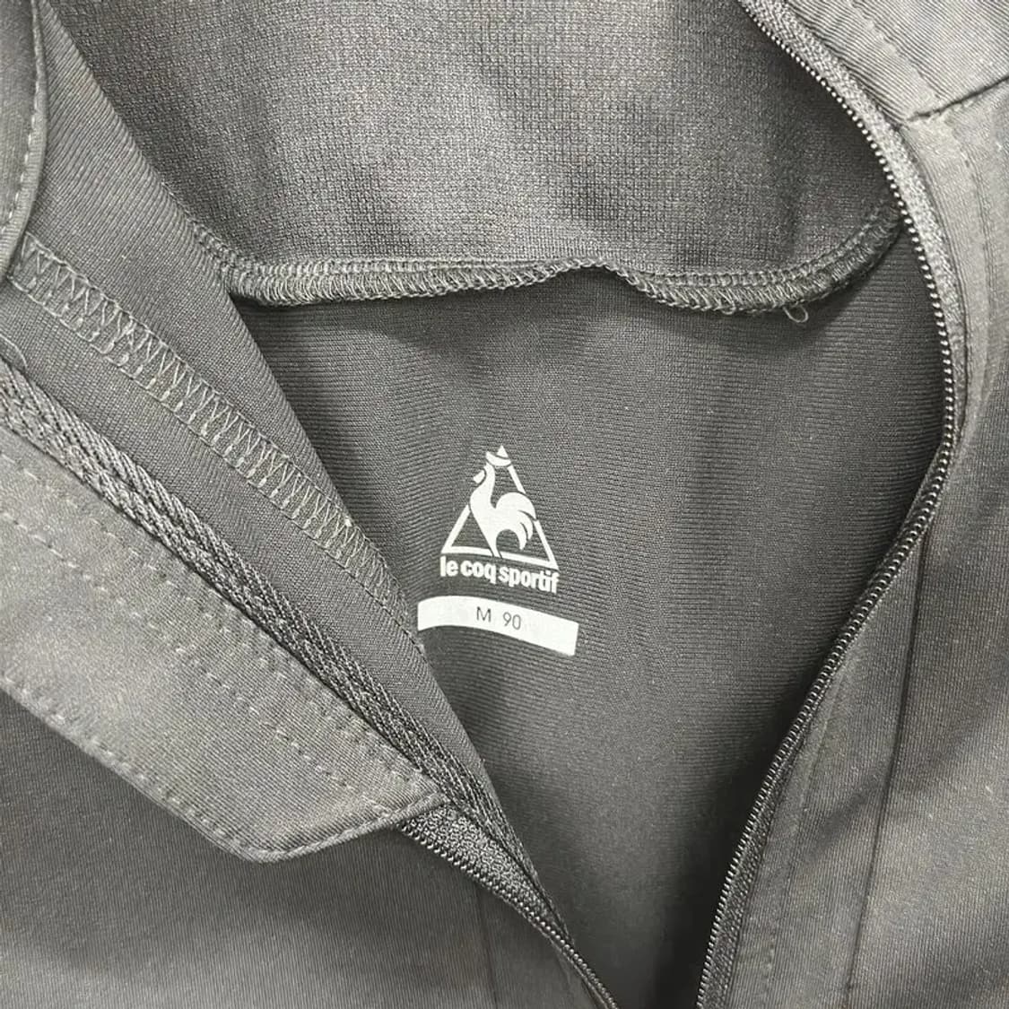 르꼬끄 블랙 기능성 운동 여자 져지 집업 90 D11371 상품이미지3