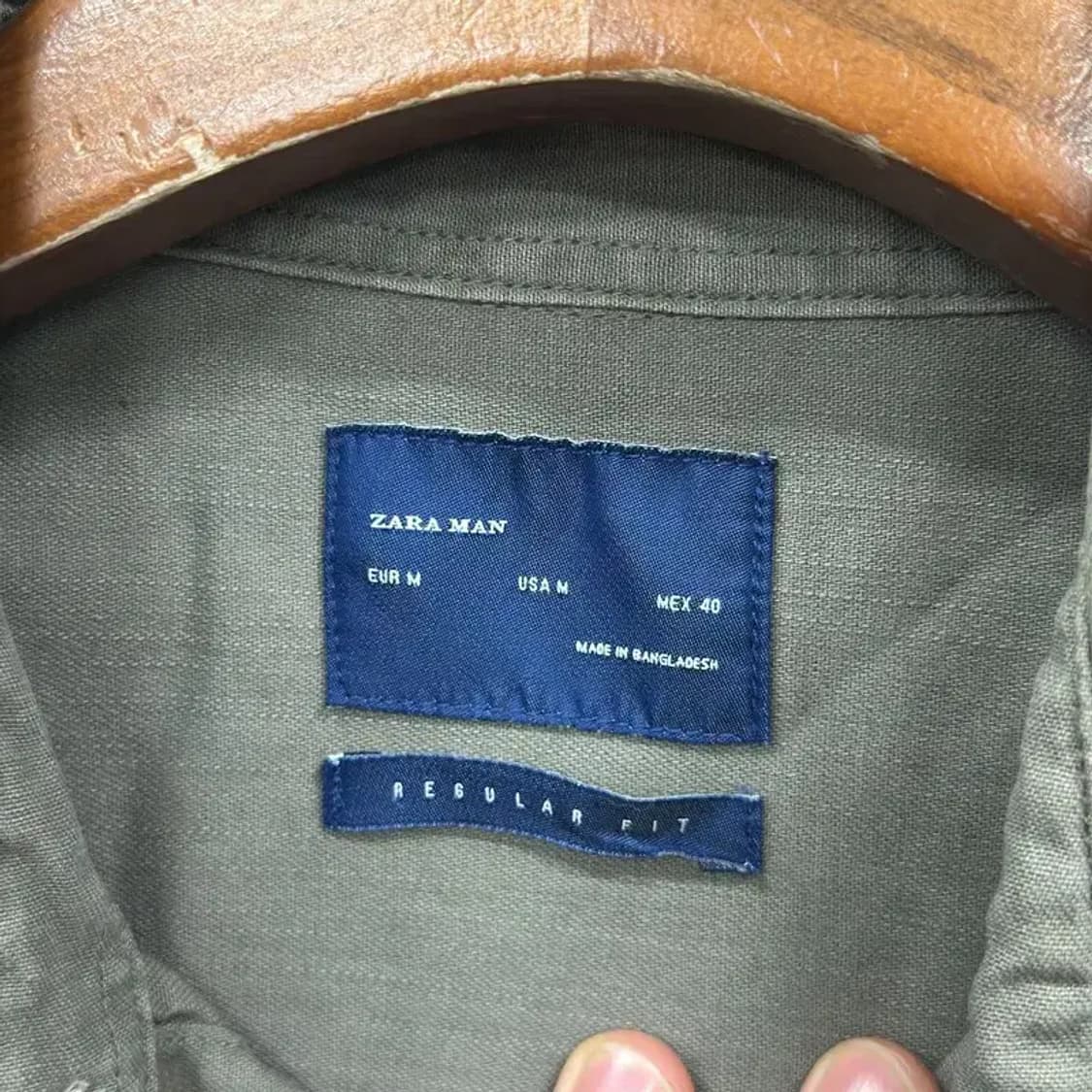 자라 ZARA 피그먼트 포켓 셔츠 95 D11367 상품이미지3