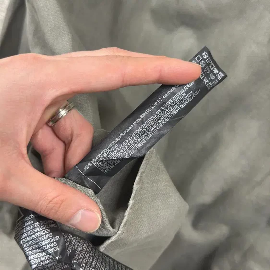 자라 ZARA 피그먼트 포켓 셔츠 95 D11367 상품이미지4